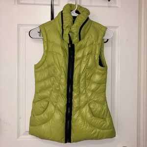 Lime green vest